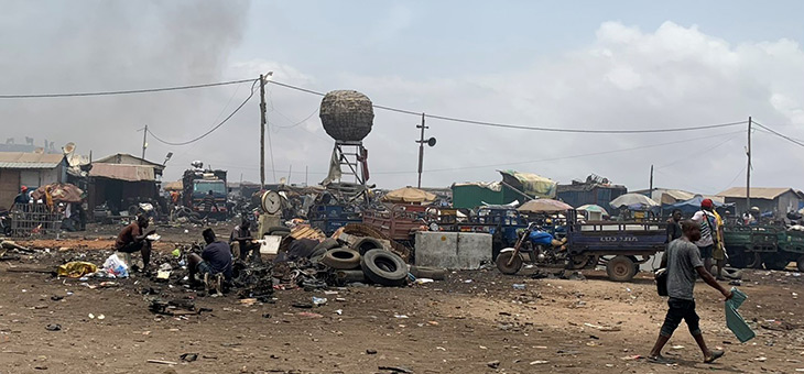 Research visit to Ghana on sustainable e-waste management